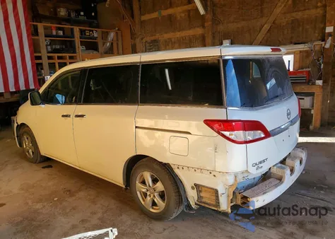 2013 Nissan Quest S from USA, damaged, VIN JN8AE2KPXD9068419
